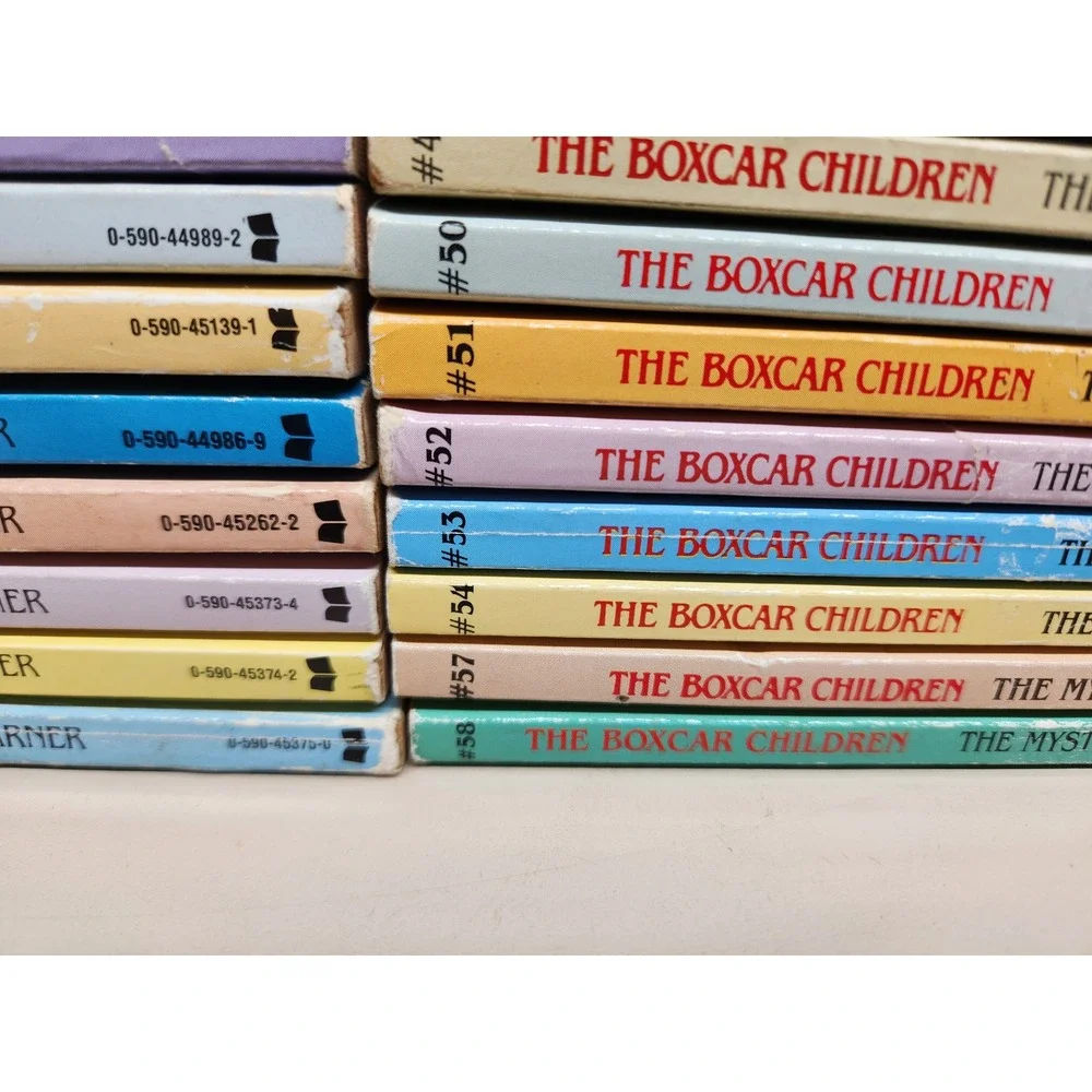 Lot of (19) The Boxcar Children Books Kids Paperback Mystery Series ~ Good